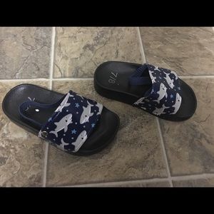 Shark sandals